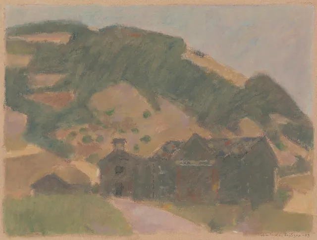 Ljøsne, Halvdan — Gård i landskap, 1983