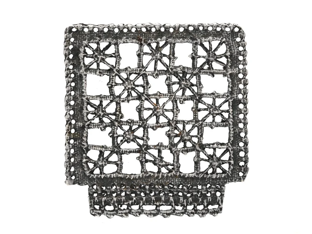 KALEVALA, brosch, silver, Finland, mått 60x65 mm, vikt 32,1 g. — Smycken/Brosch — Kaplans