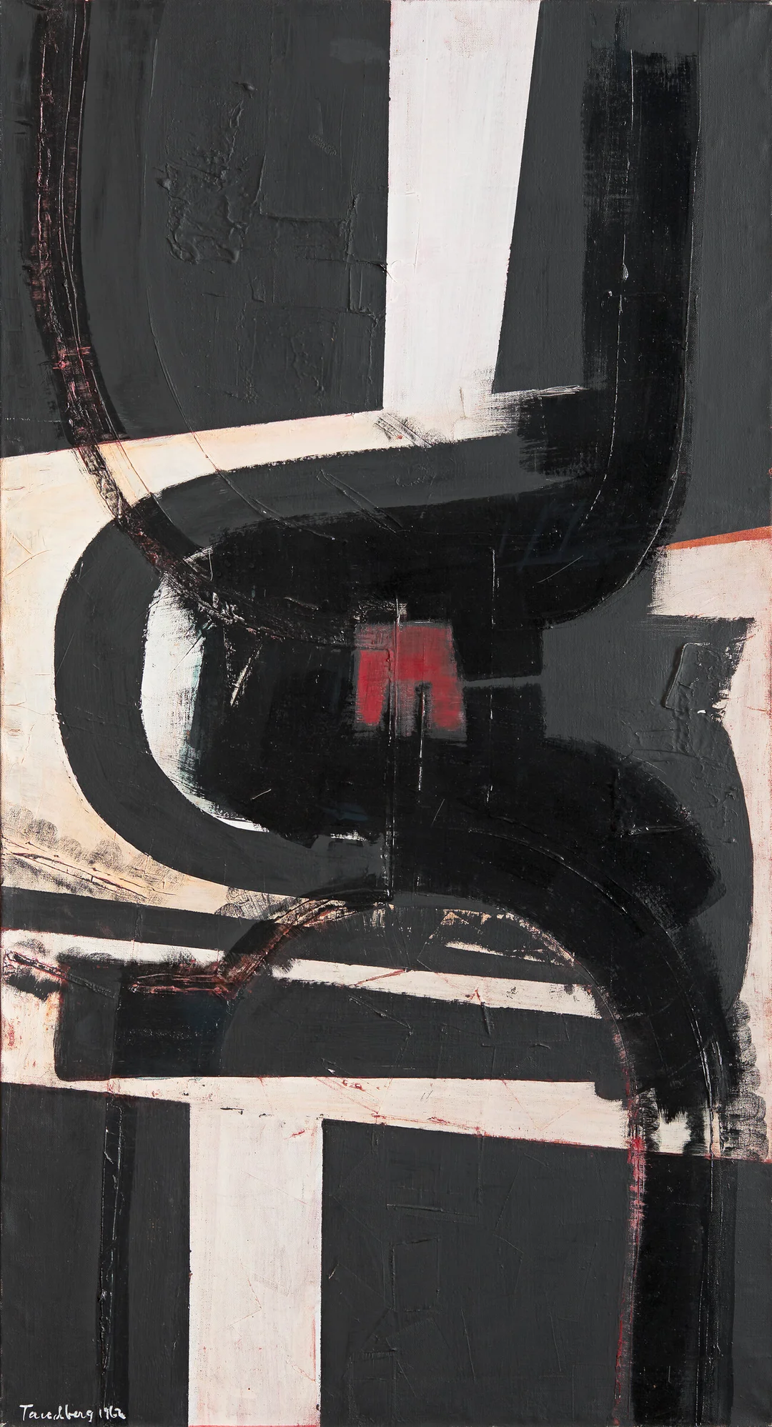 Tandberg, Odd — "1. komposisjon" 1962 — Kunst/Maleri — Blomqvist