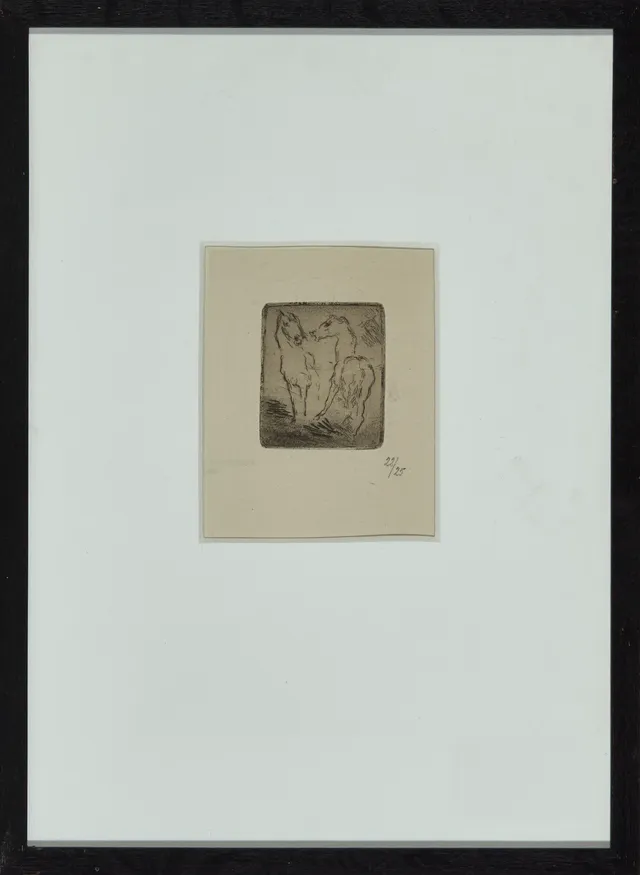 Ness, Bjarne — "To hester" 1924