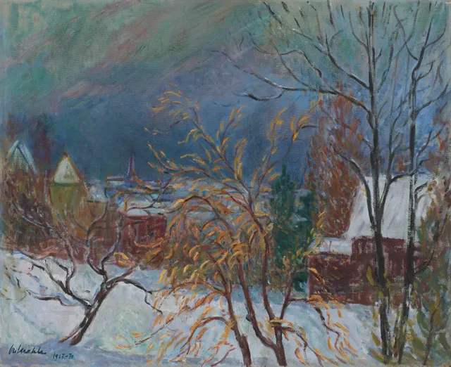 Mæhle, Ole — "Piletreet og den første snøen" 1967-70