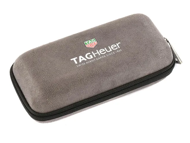 SERVICEETUI, till Tag Heuer armbandsur, grå, 160 x 80 x 60 mm, ca 2015.
