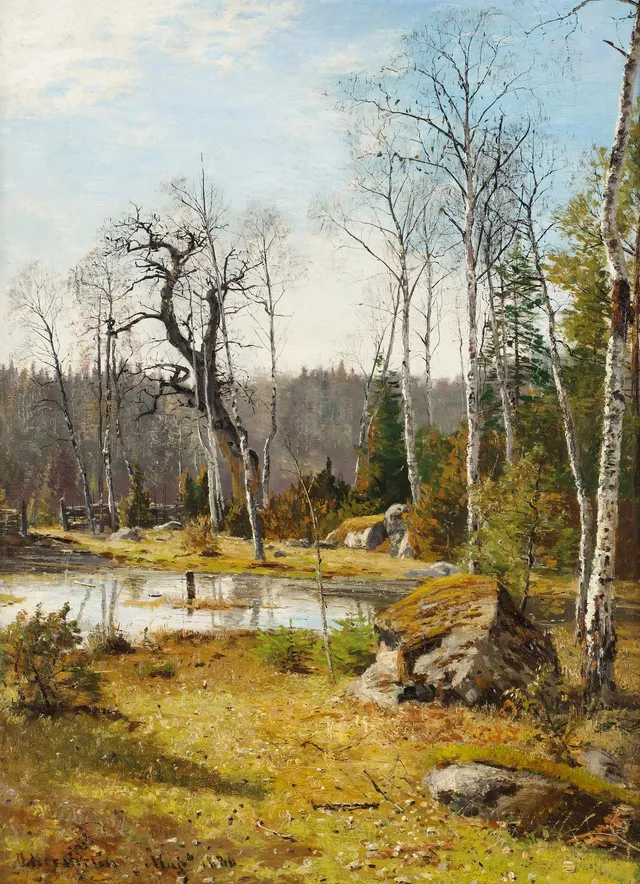 Olof Hermelin, Vårlandskap.