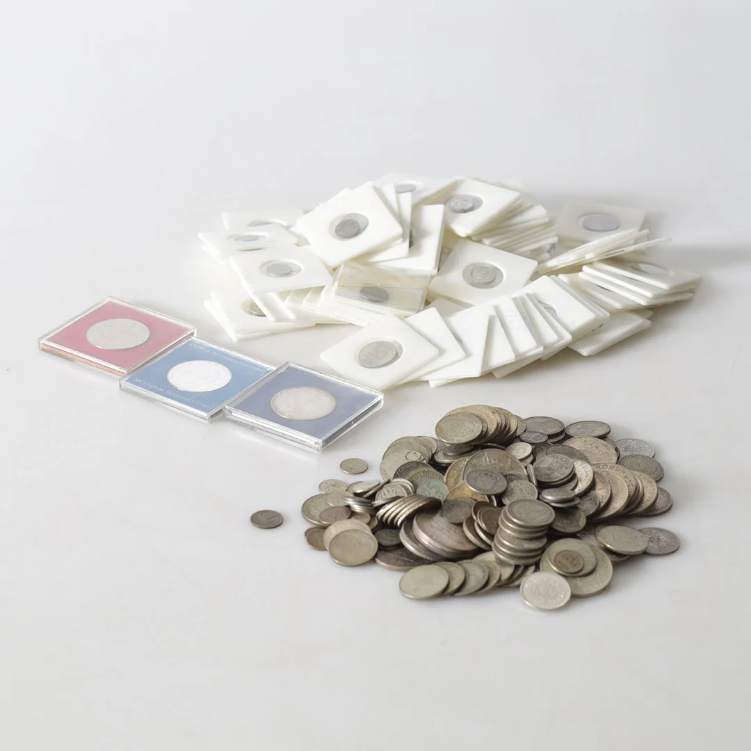 MYNT, silver, Sverige, 18/1900-tal. — Coins & Banknotes — Gomér & Andersson Nyköping