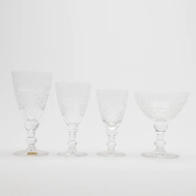 FRITZ KALLENBERG. GLASSERVIS, "ELVIRA MADIGAN", KOSTA.