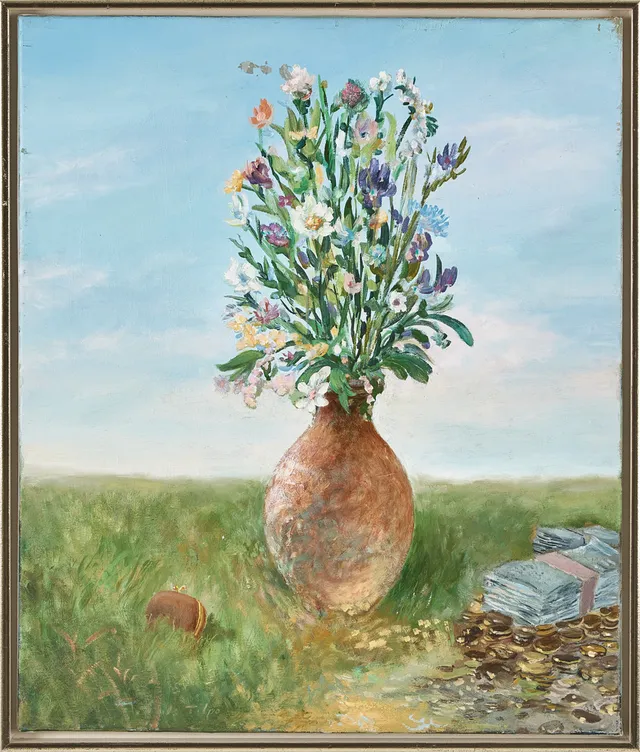 FRULS TILPO. "Blommor och klöver".