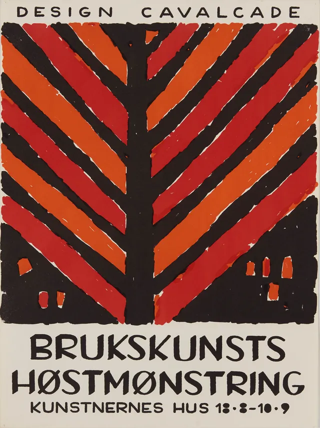 Lindaas, Arne — "Design Cavalcade. Brukskunst høstmønstring. Kunstnernes Hus. 18/8-10/9" 1959