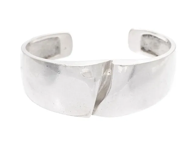 LAPPONIA, armring, Darina´s Jewellery, sterlingsilver, Björn Weckström, Finland, mått 60x45 mm, vikt 40,4 g, påse