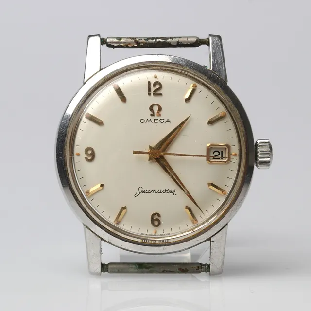 OMEGA SEAMASTER, ARMBANDSUR. Stål, manuell.