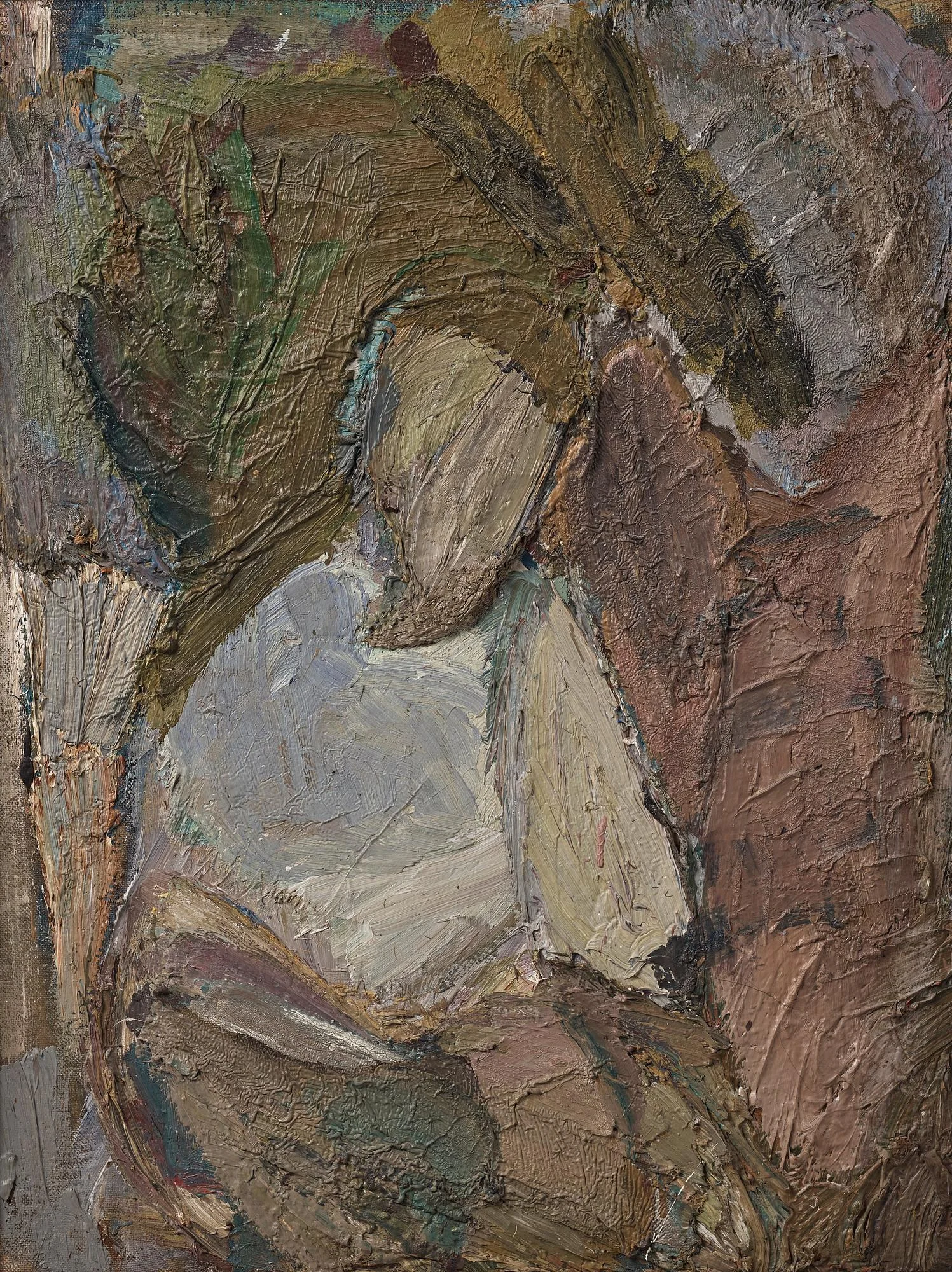 Evert Lundquist, "Kvinna i landskap". — Bukowskis