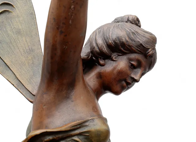 AFTER AUGUSTE MOREAU. "Amour & Printemps".