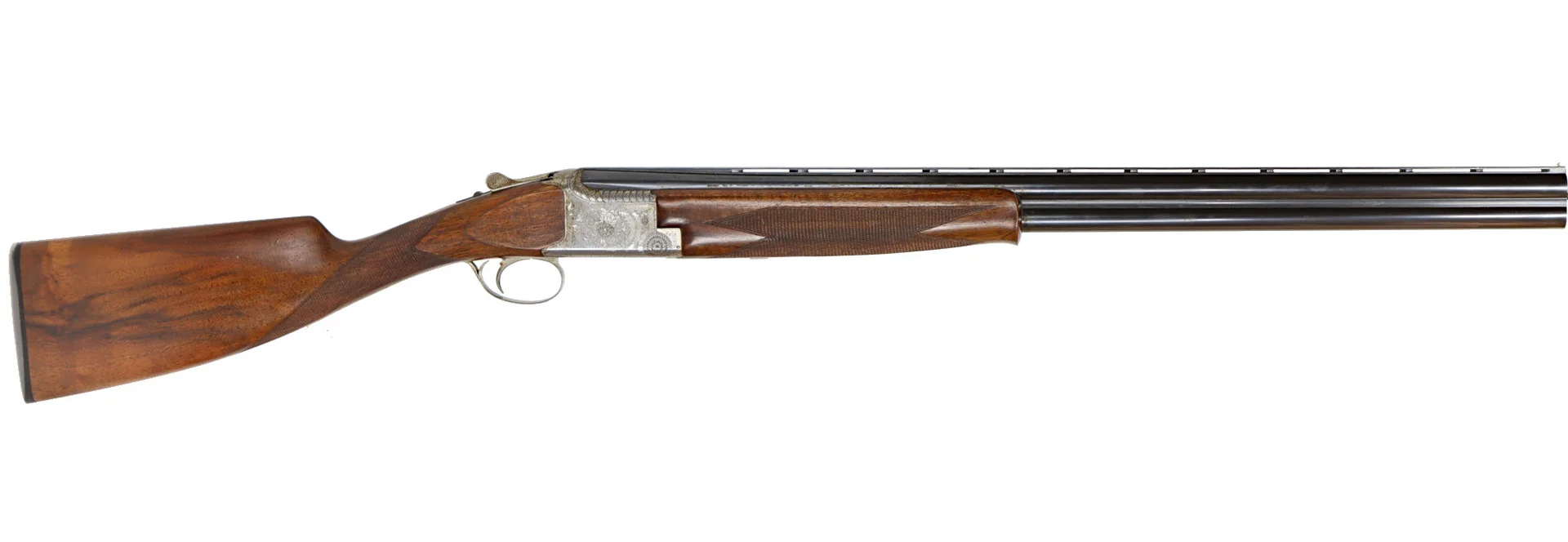 561. HAGELGEVÄR, Enkelskott, fabrikat FN, modell B25 B1, kaliber 12/70, tillv.nr 13494 S72, se-nr SE1766356. — Shotguns — Walter Borg