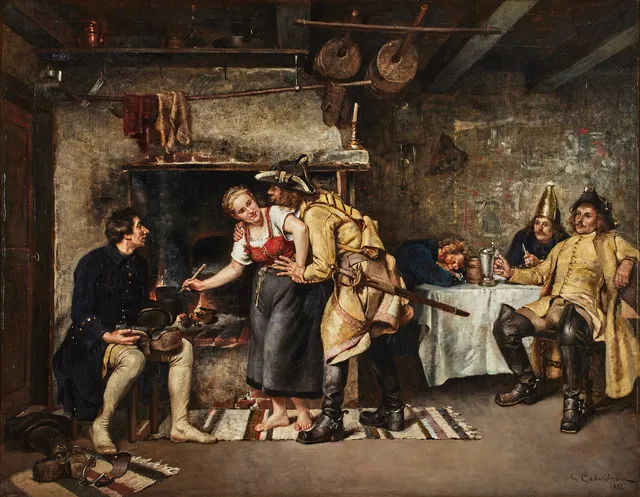 GUSTAF CEDERSTRÖM. "Ett gott kvarter".