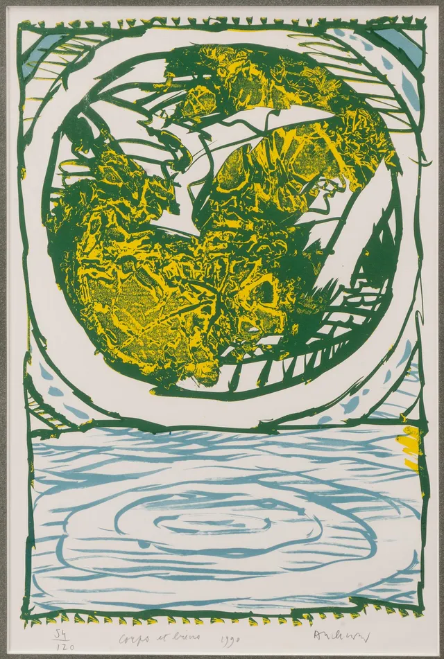 Pierre Alechinsky, "Corps et biens".