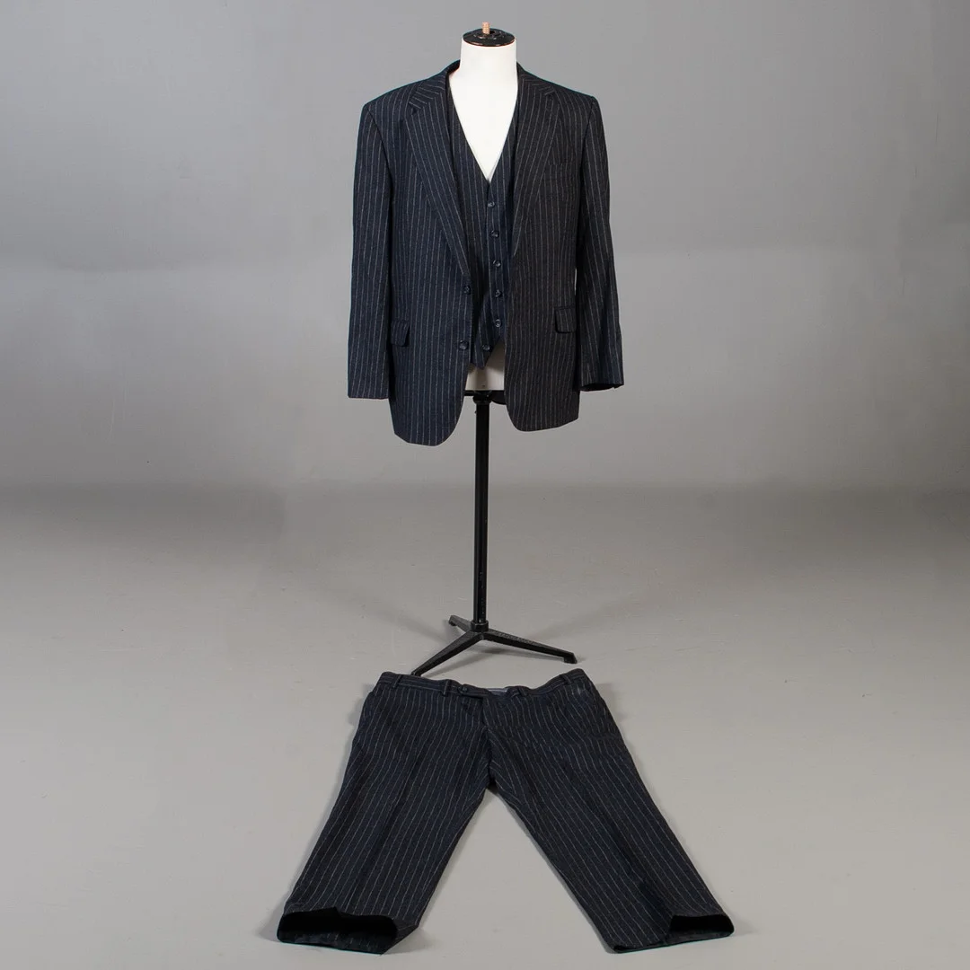 KOSTYM OSCAR JACOBSON. 3 delar, ull. — Vintage & Designer Fashion — Laholms Auktionskammare