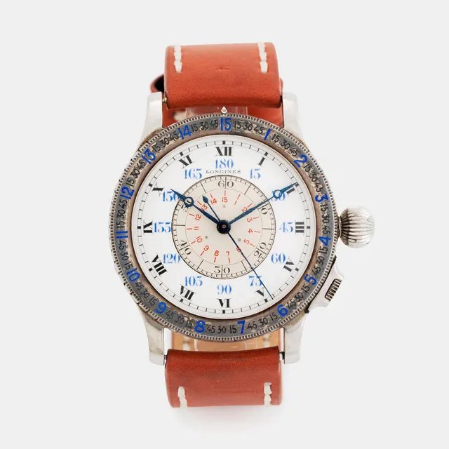 Longines, "Lindbergh, Hour Angle, Navigator", "Oversized", ca 1948.