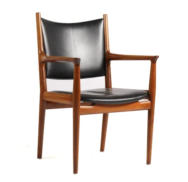 Hans J. Wegner for Johannes Hansen. Teak armchair, model 'JH-513'