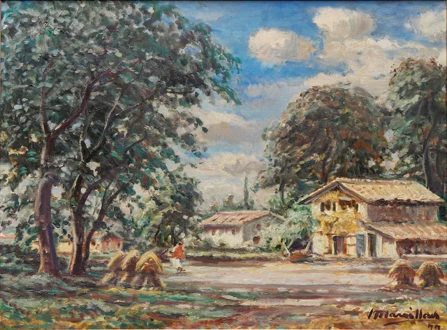 JOAQUIM MARSILLACH. Rural view.