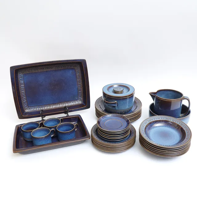 BERIT TERNELL. Mat & kaffeservis, "Kosmos" UE gefle.