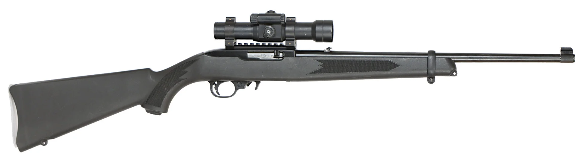 KULGEVÄR, fabrikat Ruger, modell 10/22, kaliber .22lr, tillv.nr 0008-18338, se-nr SE2707933. — Rifles — Walter Borg