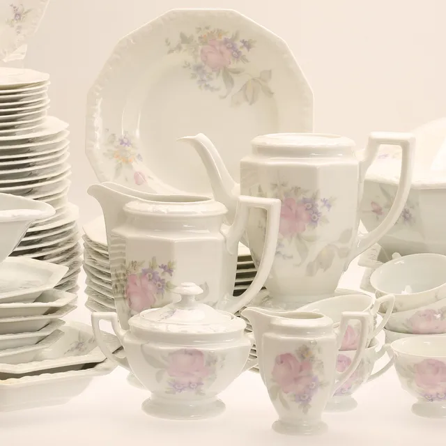 MATSERVIS, 63 delar, porslin, "Maria", Rosenthal.