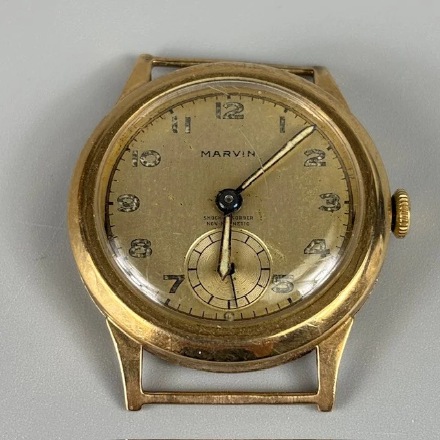 9CT GOLD CASED WRIST WATCH. — Wristwatches — Lyme Bay Auctions