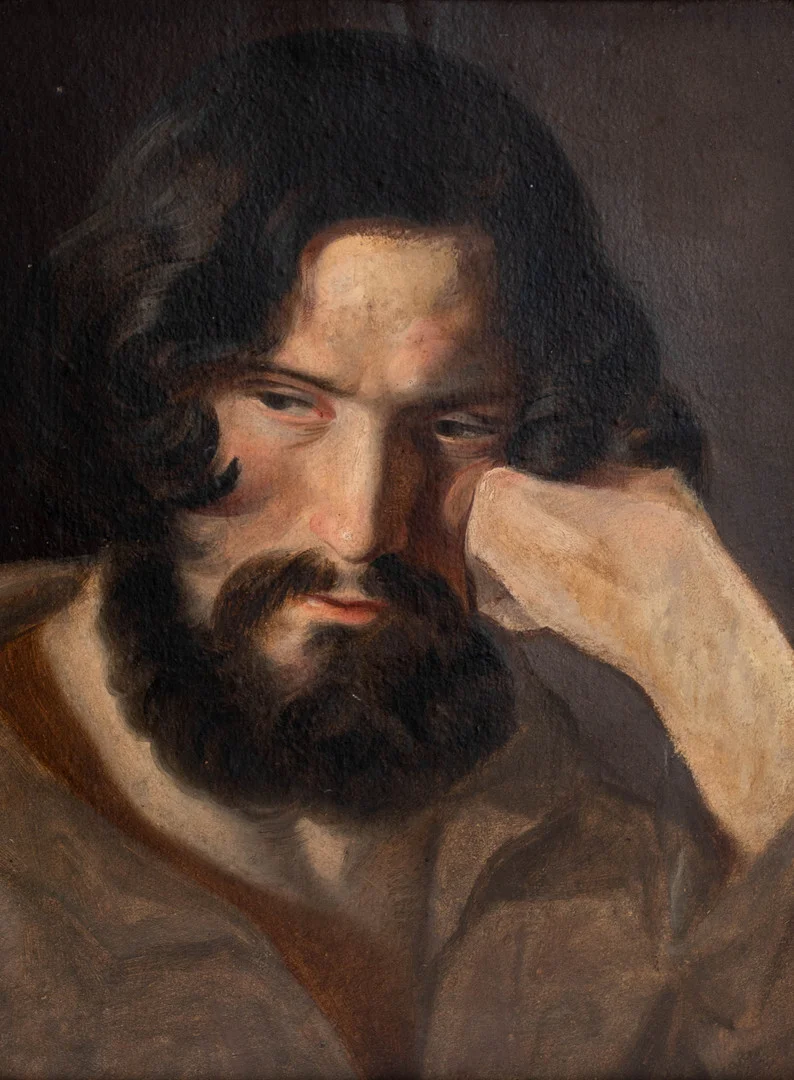 UNBEKANNTER KÜNSTLER. Portrait. — Paintings — Stockholms Auktionsverk Hamburg