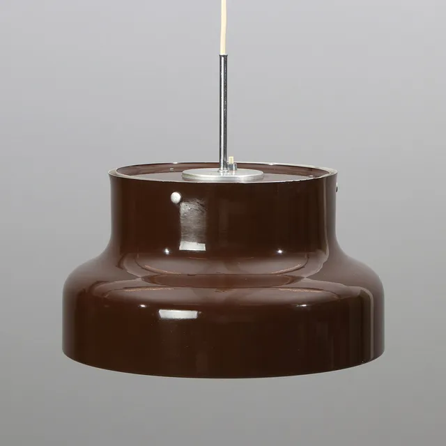 ANDERS PEHRSON. TAKLAMPA. Lackerad aluminium. "Bumling", Ateljé Lyktan, Åhus.