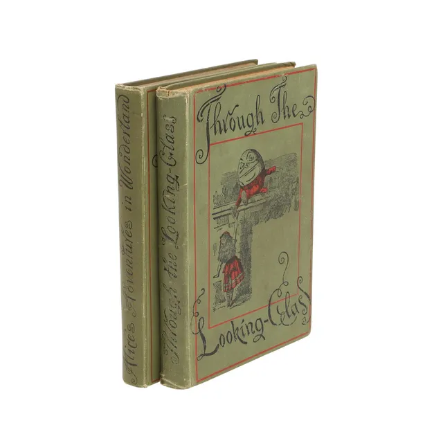 LEWIS CARROLL. Alice's Adventures in Wonderland, One Hundred and Fourteenth Thousand, 1902; Through the Looking-Glass and What Alice Found There, Eighty-Fifth Thousand, 1905.