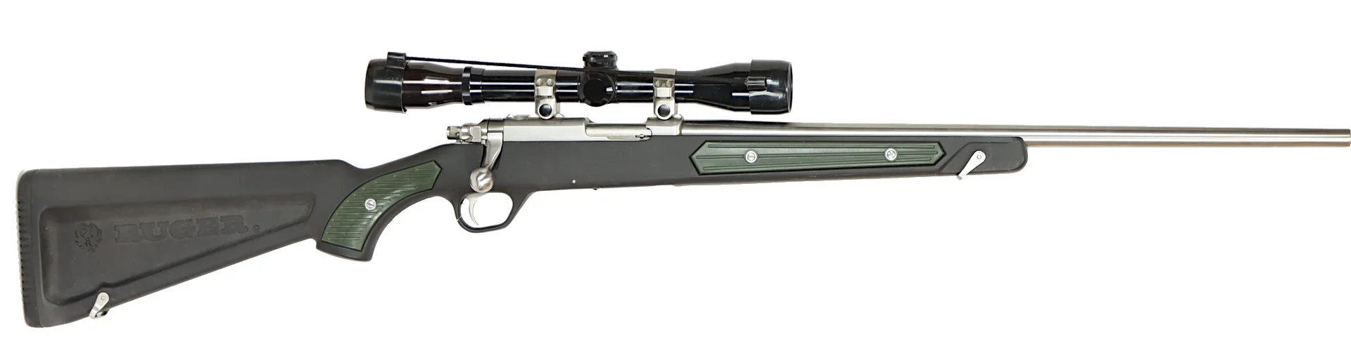 KULGEVÄR, fabrikat Ruger, modell 77/22 All-Weather , kaliber .22LR, tillv.nr 701-02828, se-nr SE0231003. — Rifles — Walter Borg