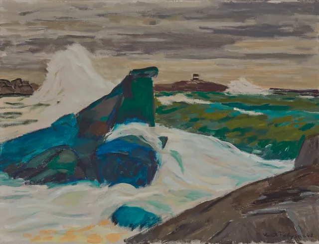 Frøysaa, Knut — Kystlandskap, 1948