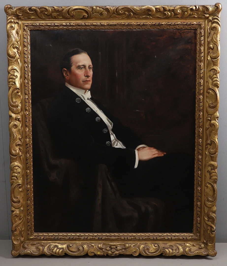 THOMAS EDWIN MOSTYN (1864-1930). PORTRAIT OF A GENTLEMAN. — Paintings — Lawrences Auctioneers