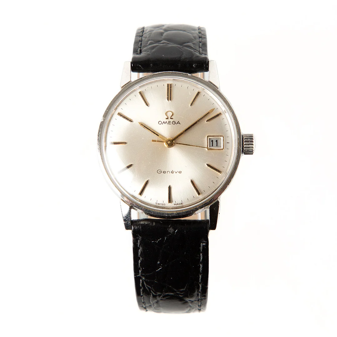 OMEGA, armbandsur, Genève, stål, 1960-tal. — Wristwatches — Stockholms Auktionsverk Göteborg