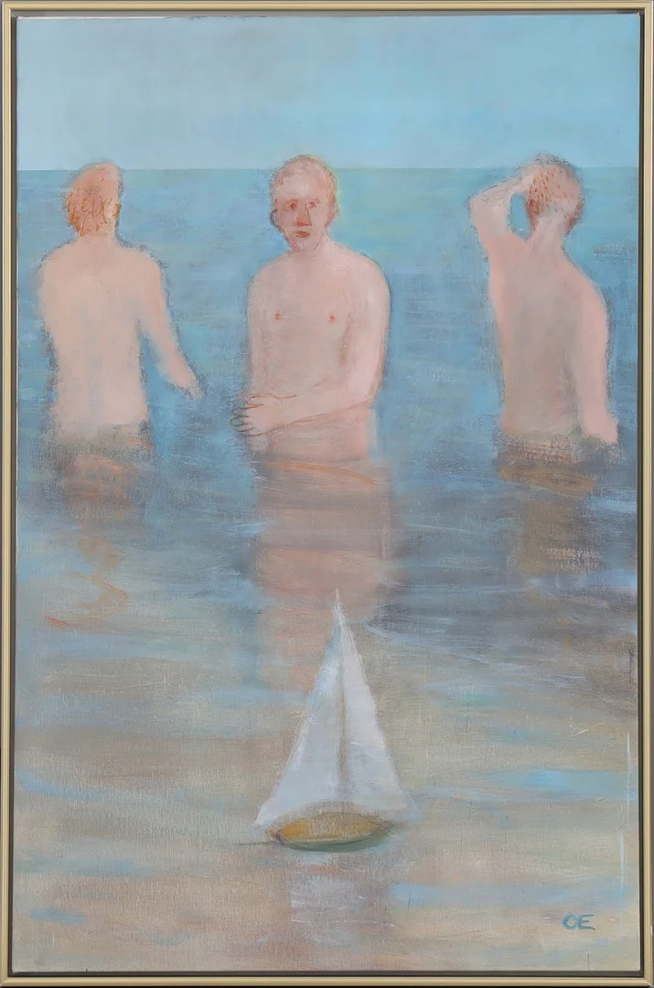 OWE EKELUND (1922-2010). olja på duk, monogramsignerad. — Paintings — Stockholms Auktionsverk Helsingborg