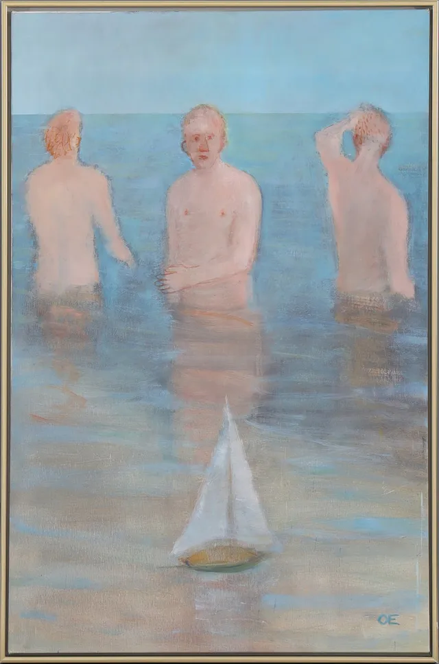 OWE EKELUND (1922-2010). olja på duk, monogramsignerad.