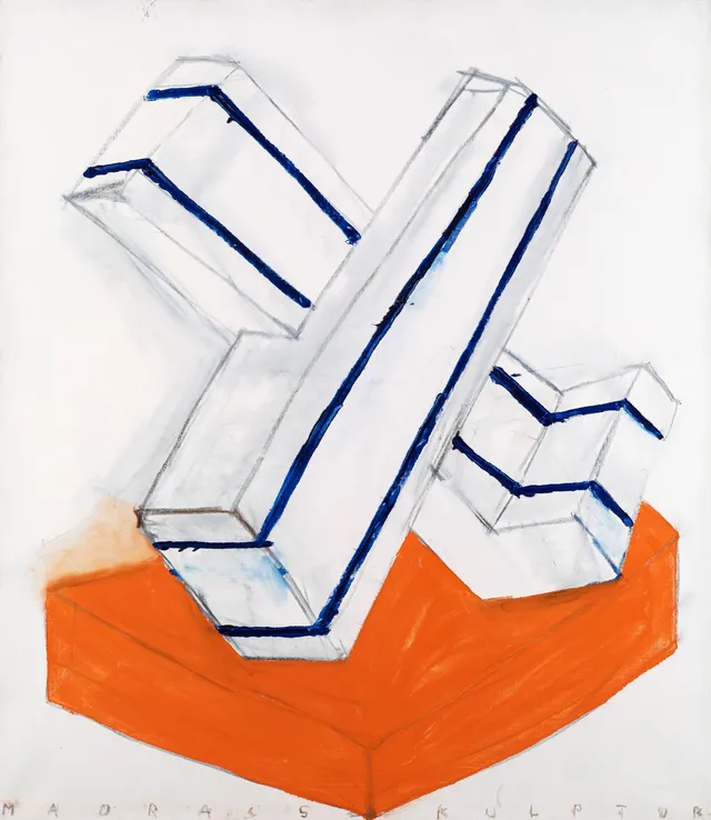 Torsten Andersson, "Madrass skulptur".