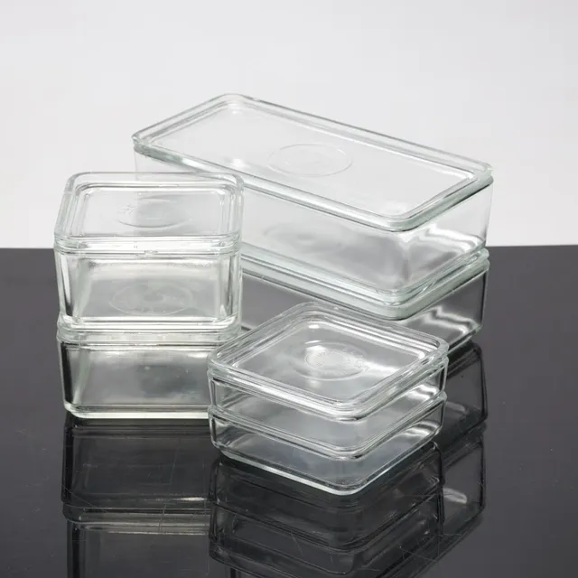 KYLSKÅPSFÖRVARING, 5 delar, glas, Electrolux, 1900-tal.