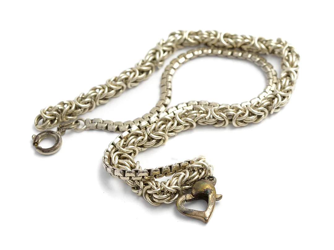 Armband 2st silver 925 18-5-19,5cm 18,9g, defekta — Smycken/Armband — Kaplans