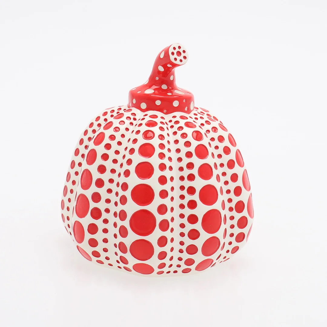 YAYOI KUSAMA. Objekt / multipel "Pumkin". — Sculptures & Bronzes — Crafoord Auktioner Lund