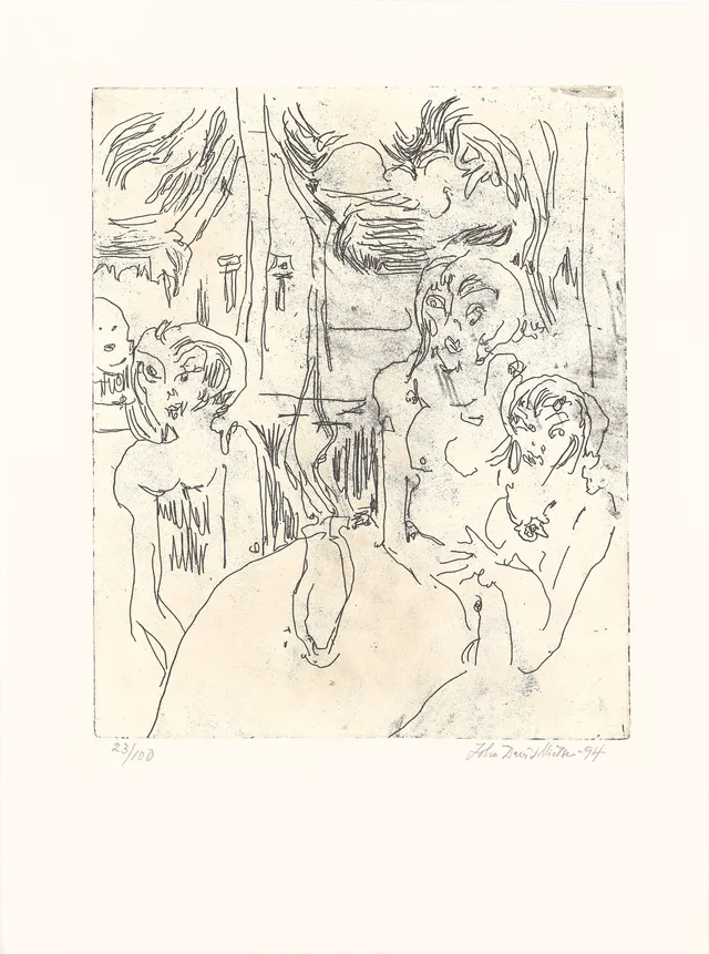 Nielsen, John David — "Backfishe mit Neffe" 1994