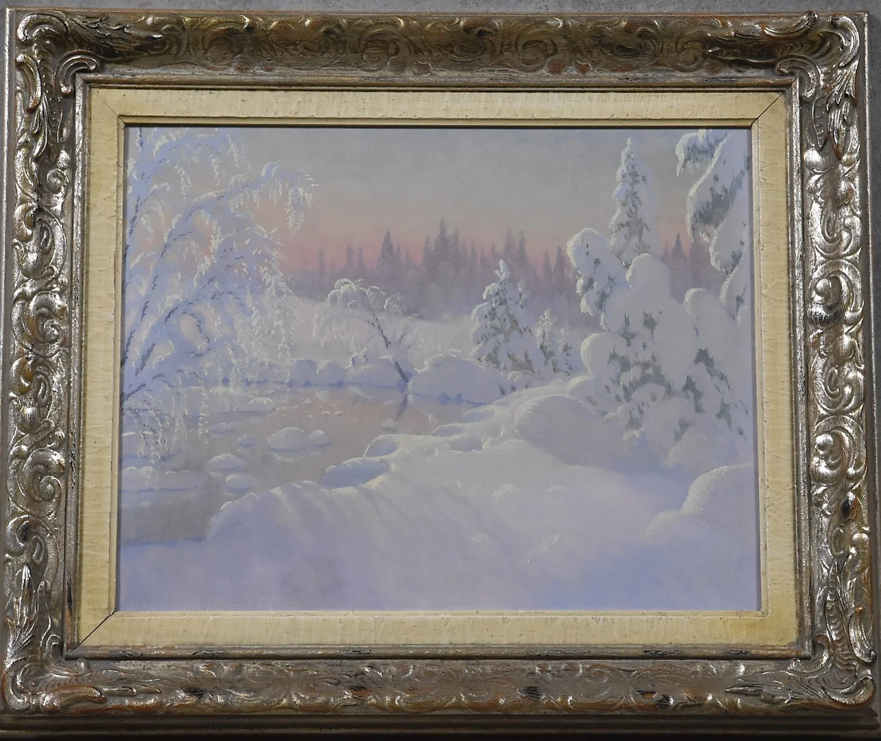 ERIC RHÖNNSTAD. 1909-1980, olja på pannå, signerad, daterad -46. — Paintings — Auktionsverket Engelholm