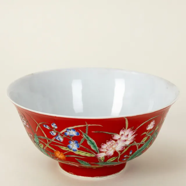 Kumme, Qianlong-Marke, China, Mitte 20. Jh.