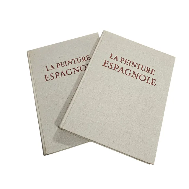 Libros. "La peinture espagnole". Dos tomos.