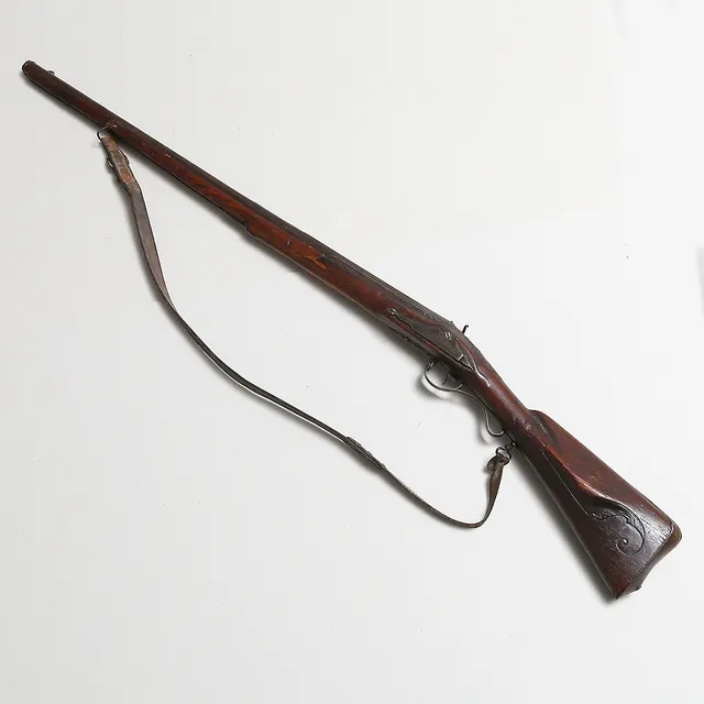 SLAGLÅSGEVÄR, 1700-tal.