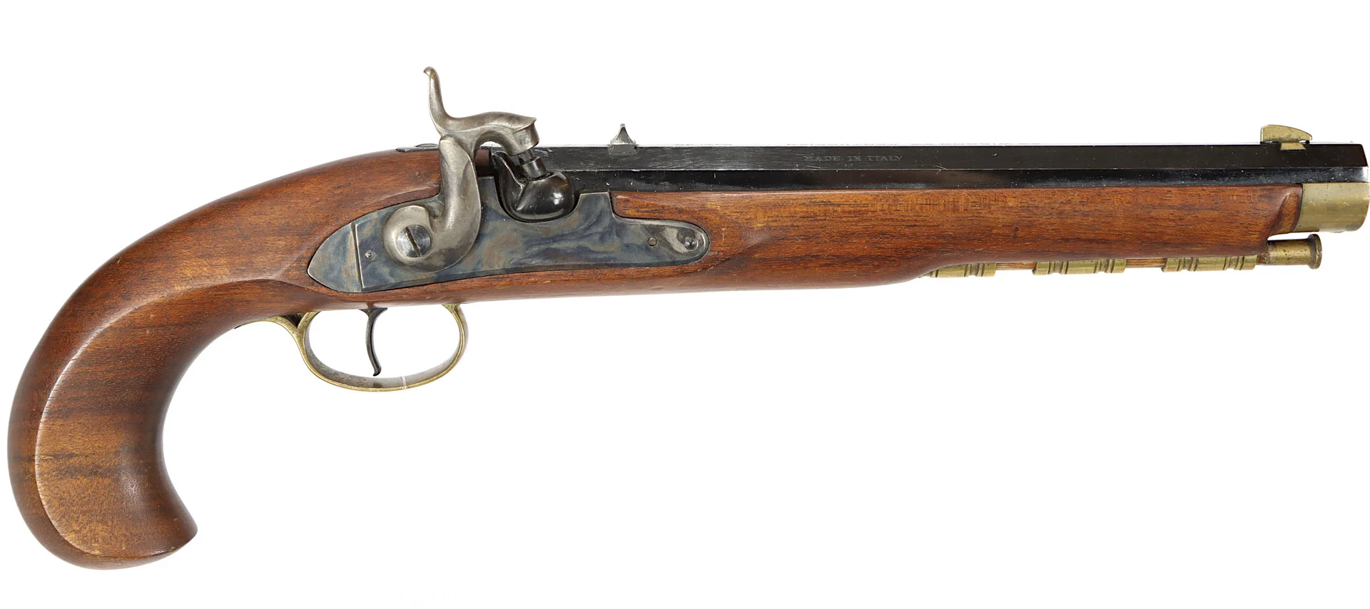 SLAGLÅSPISTOL, fabrikat Wisho, modell Kentuckian, kaliber .45, tillv.nr 15307. — Pistols — Walter Borg