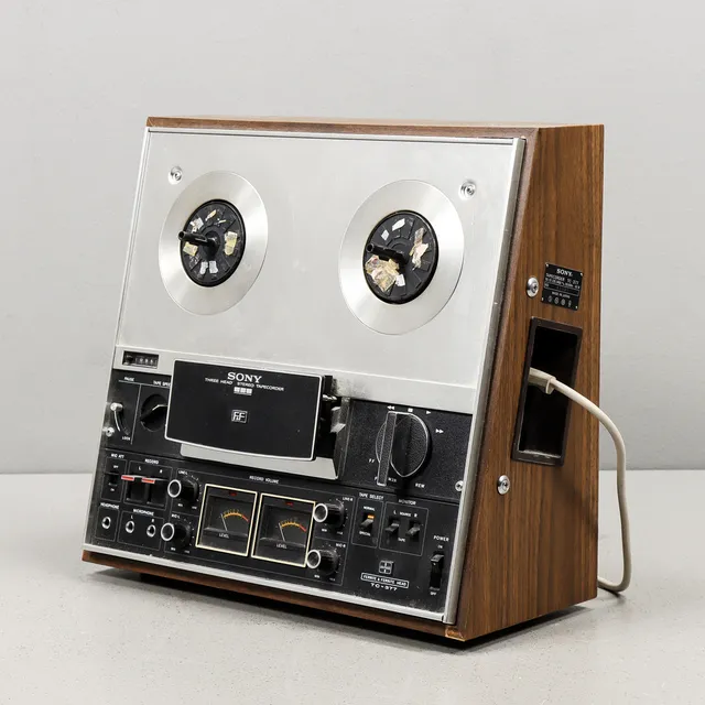 RULLBANDSPELARE Sony TC-377, Japan, 1970-tal.
