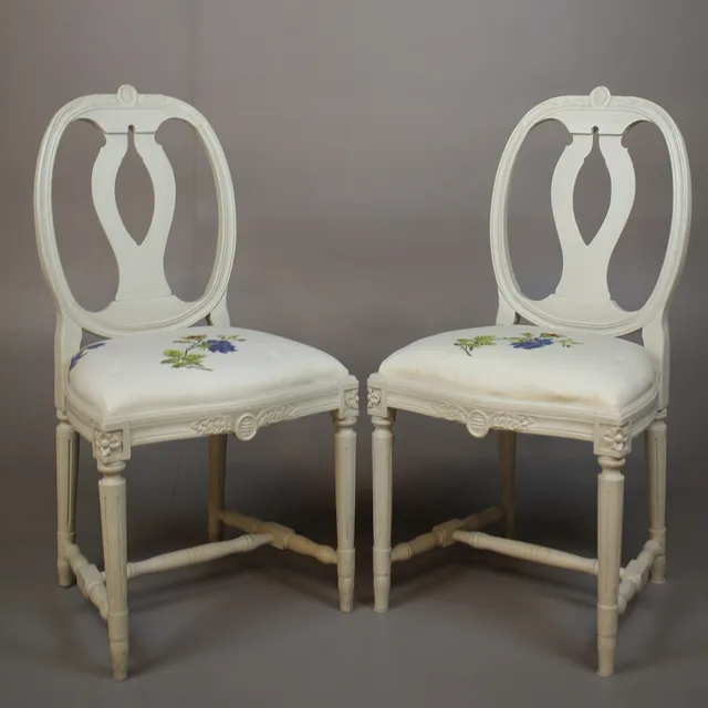 STOLAR 1 par, Gustaviansk stil.