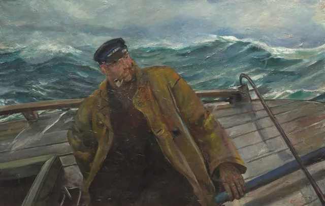 Krohg, Christian — "Unna Veiret"