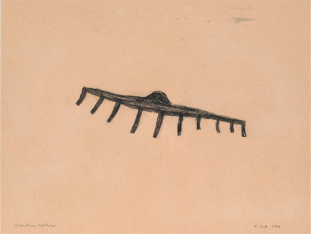 Jenssen, Olav Christopher — "6. Feb. 1989" — Kunst/Øvrig billedkunst — Blomqvist