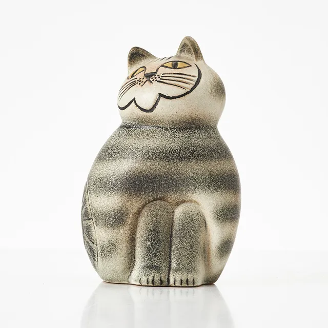 LISA LARSON. "Mia Midi", figurin, stengods, märkt Made in Sweden, K-Studion Gustavsberg.
